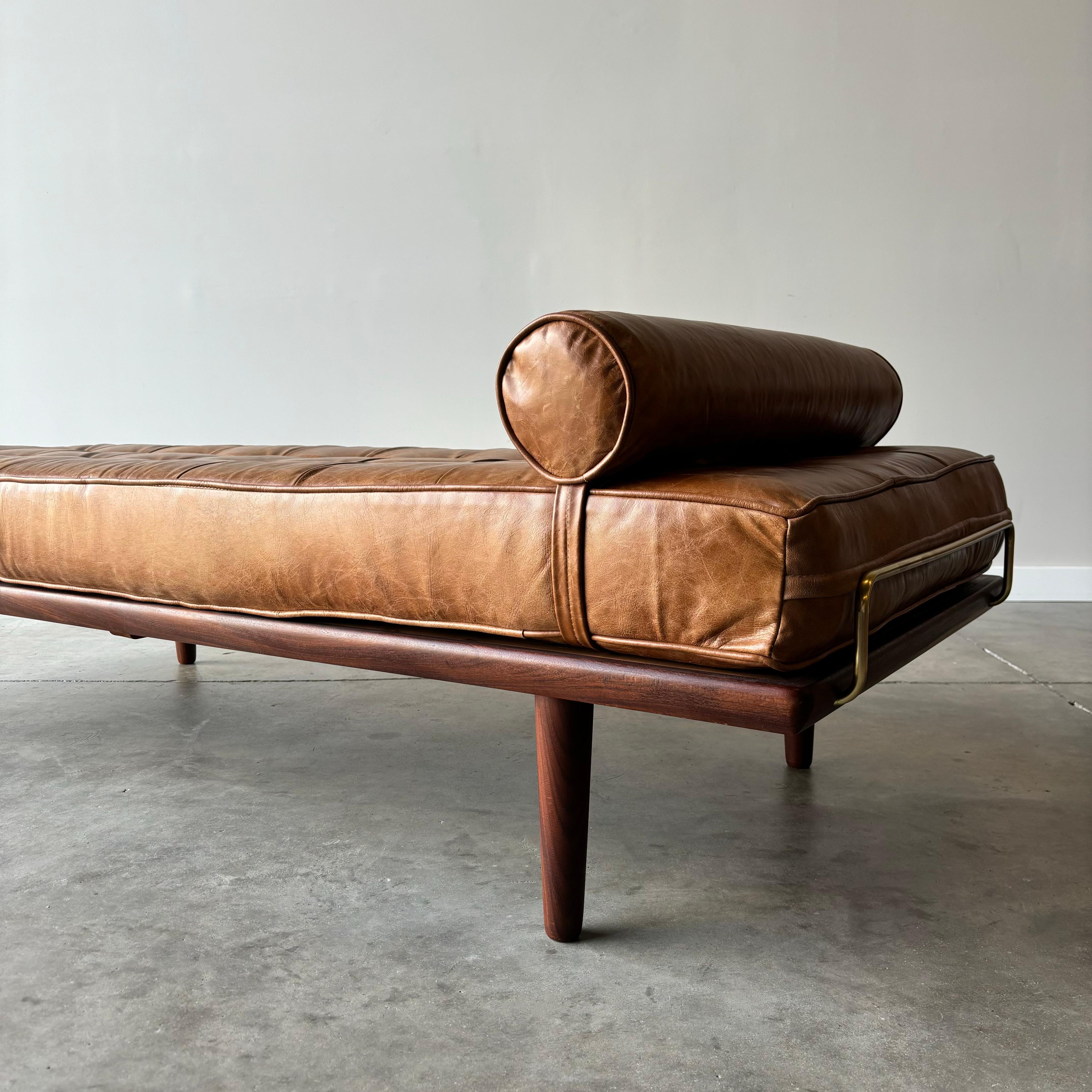 Hans Wegner Teak Daybed by Getama, Mid Century Modern For Sale at 1stDibs