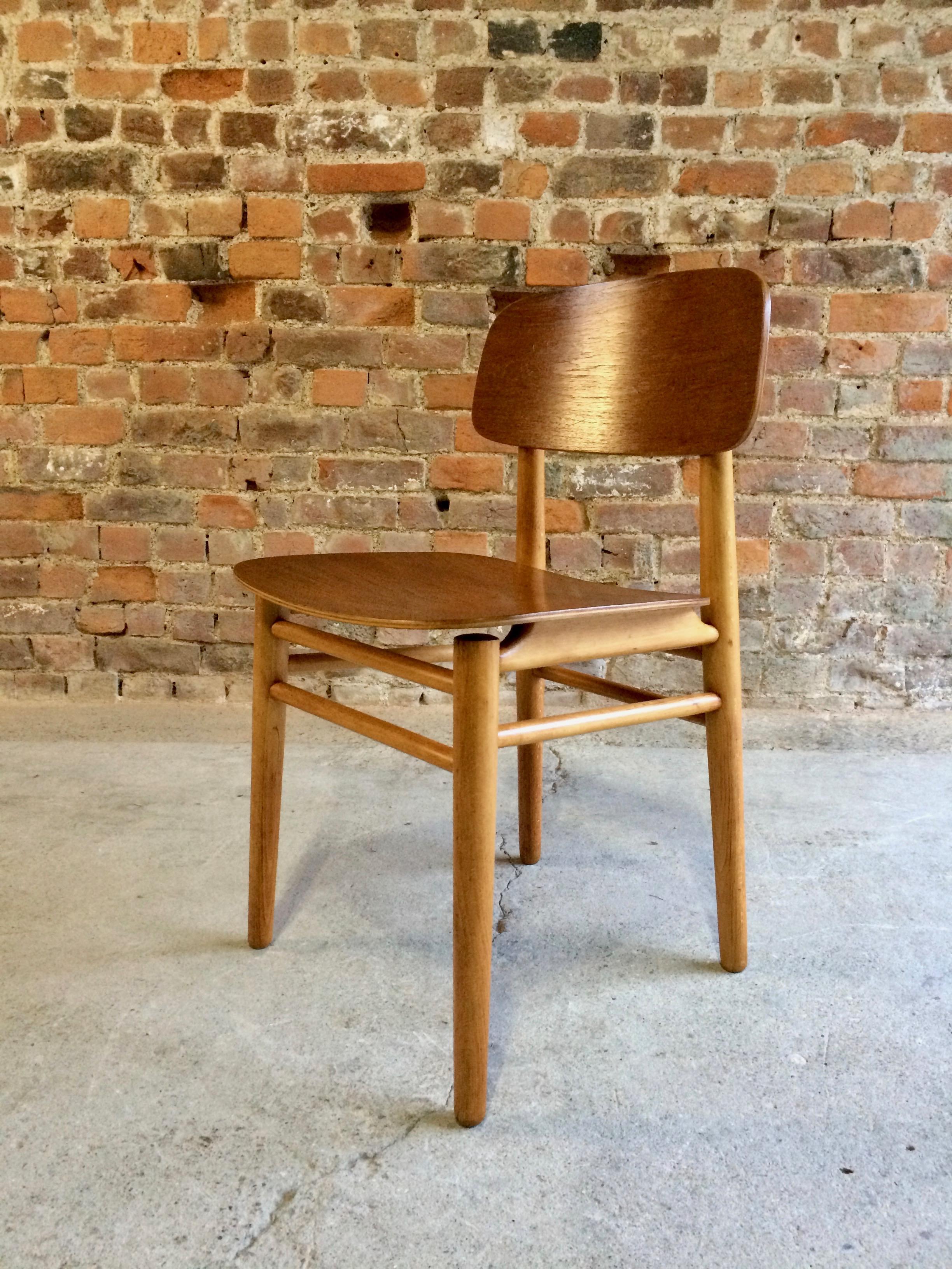 Mid-20th Century Hans Wegner Teak Dining Chairs Set of Ten for Fritz Hansen 4101, Denmark