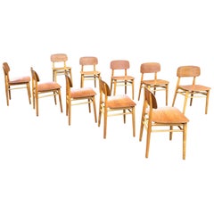 Hans Wegner Teak Dining Chairs Set of Ten for Fritz Hansen 4101, Denmark