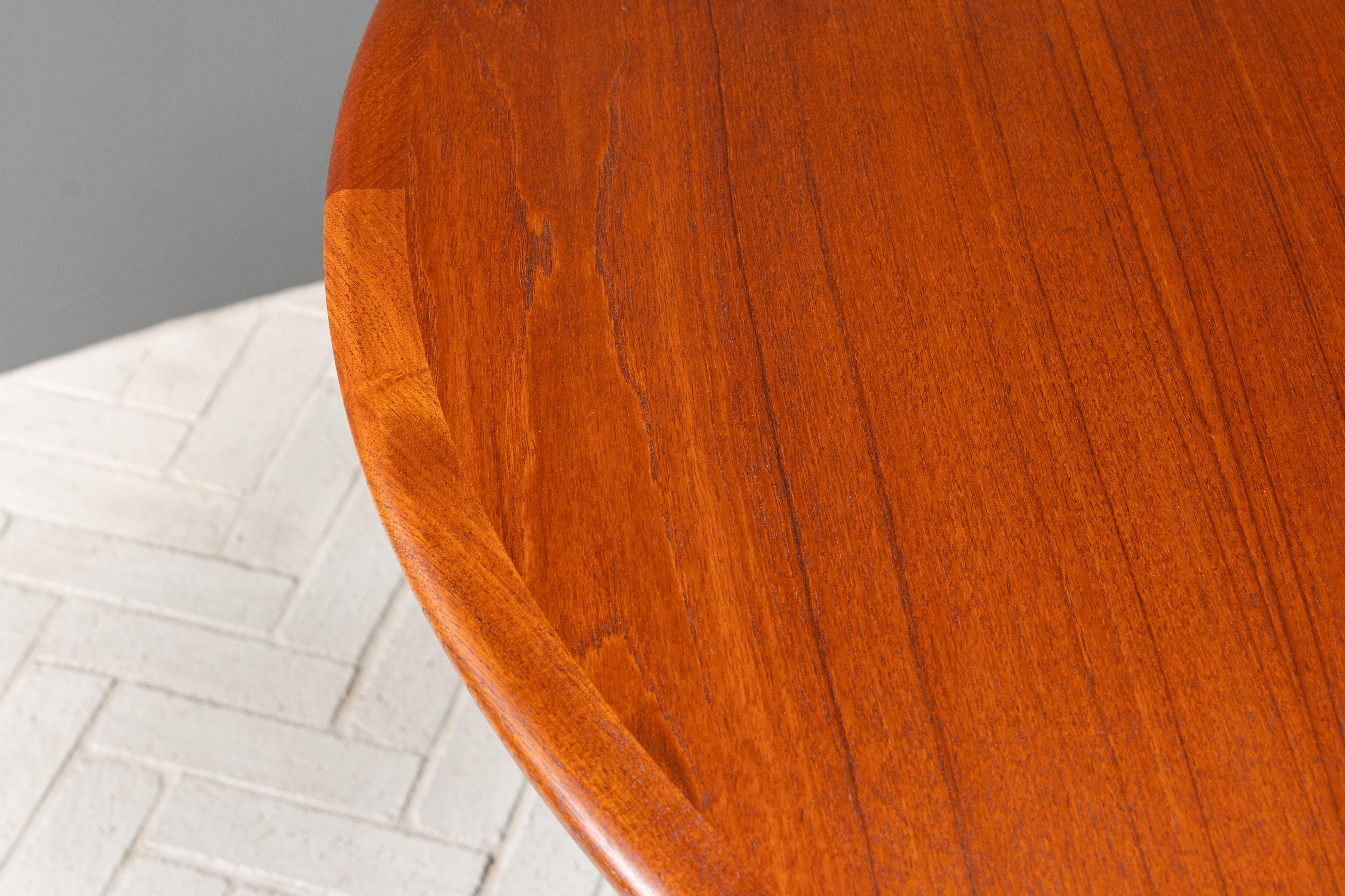 Mesa de comedor Hans Wegner de teca y roble JH-567 Roble en venta