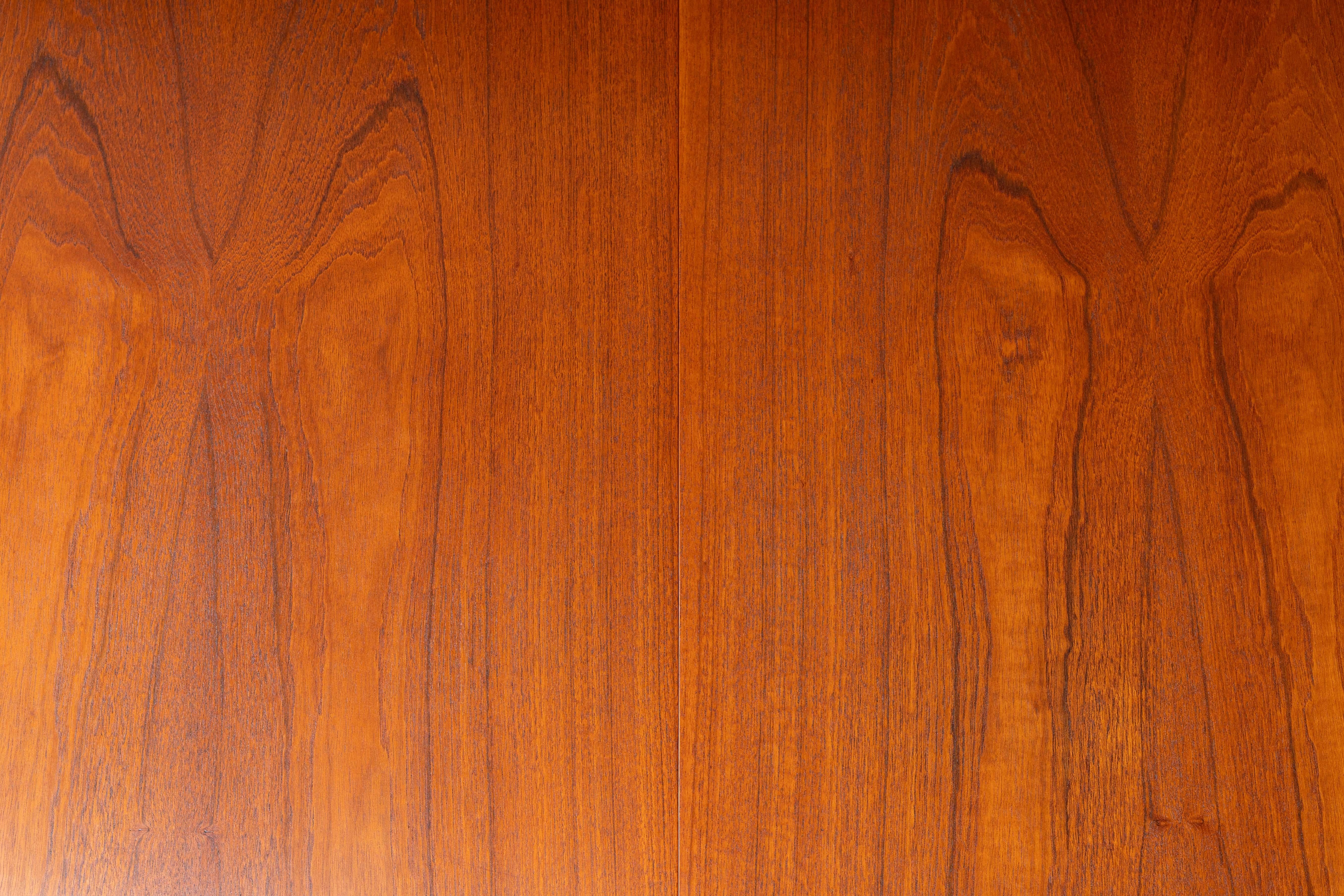 Mesa de comedor Hans Wegner de teca y roble JH-567 en venta 2