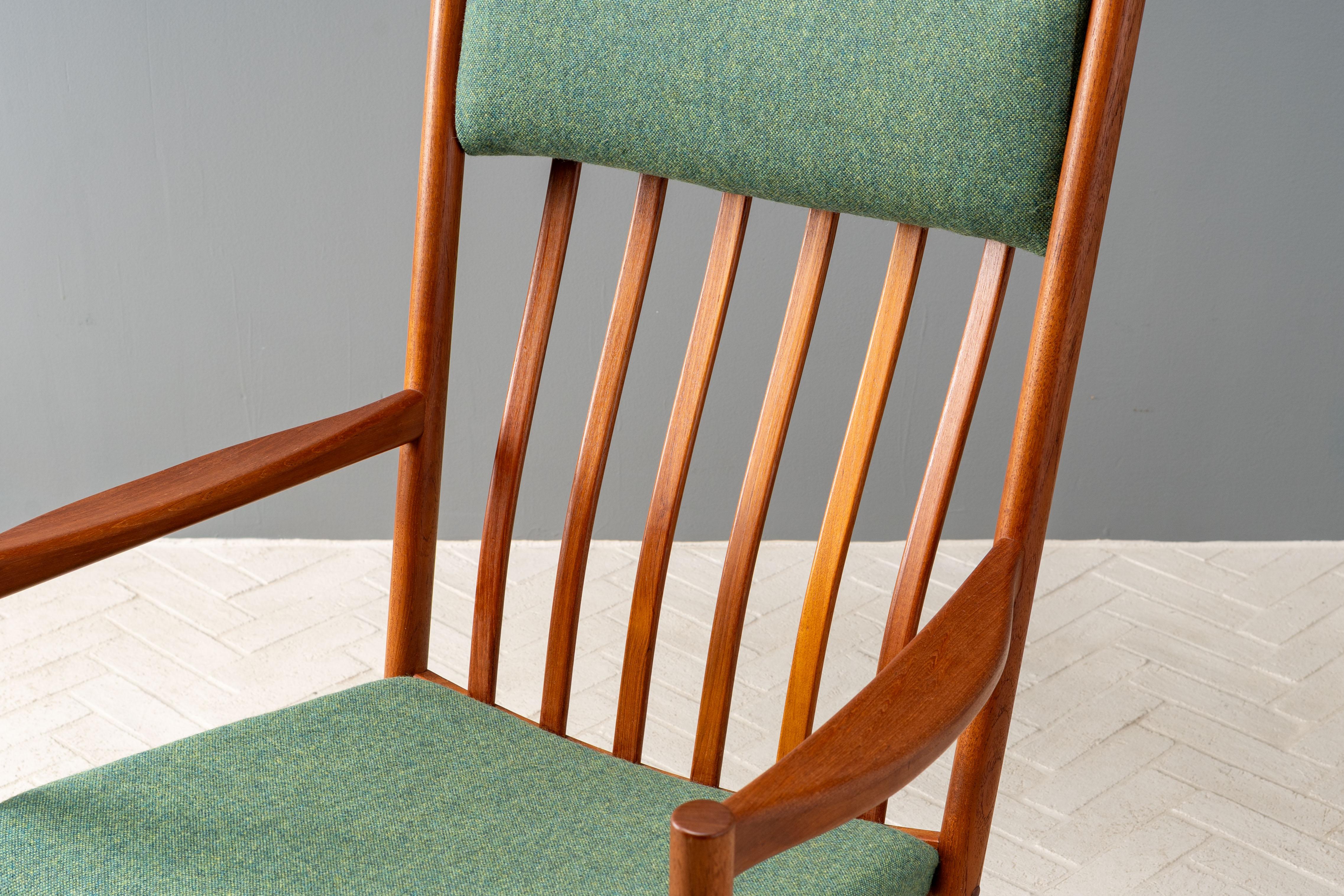 Hans Wegner Teak Rocking Chair 4