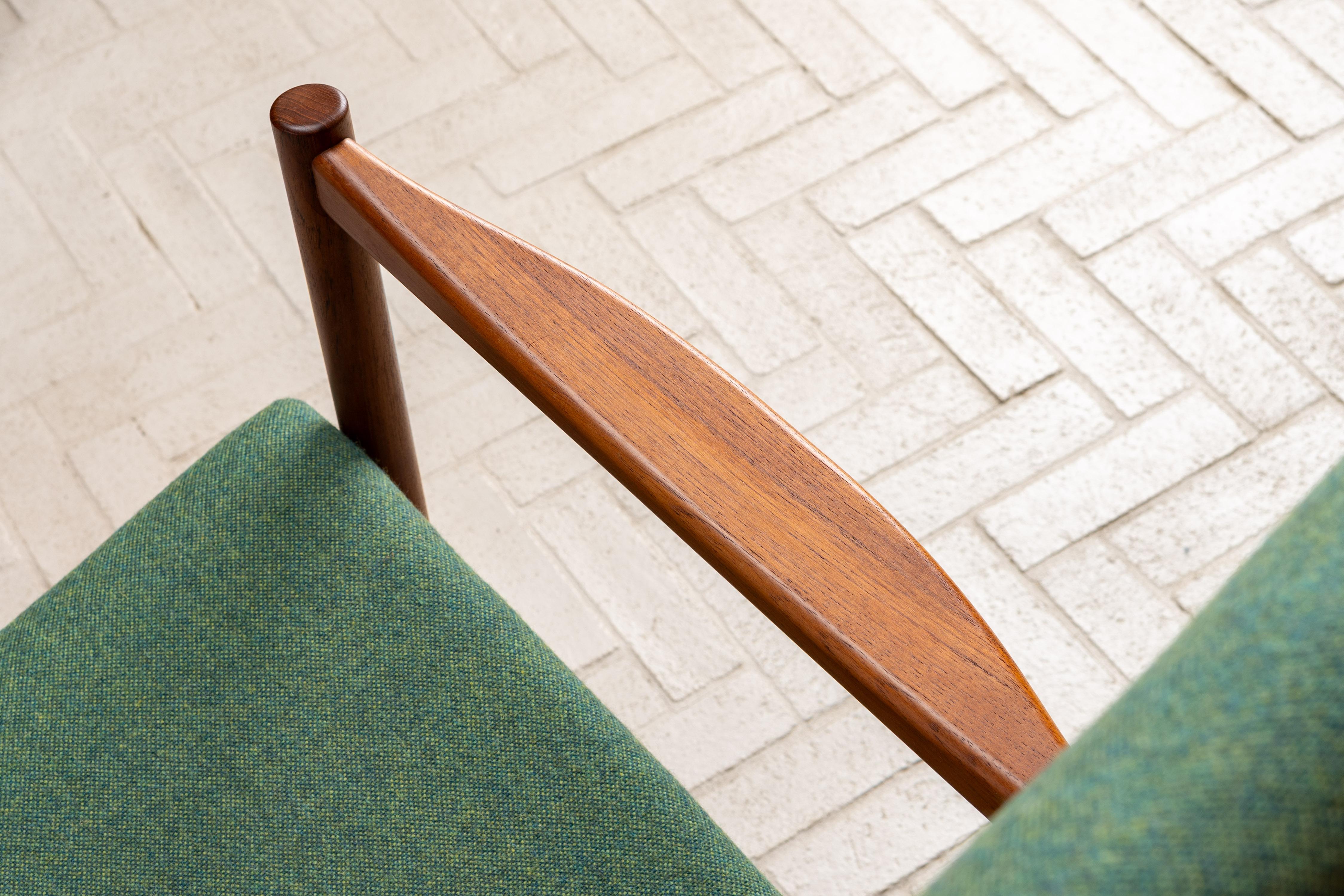 Hans Wegner Teak Rocking Chair 6
