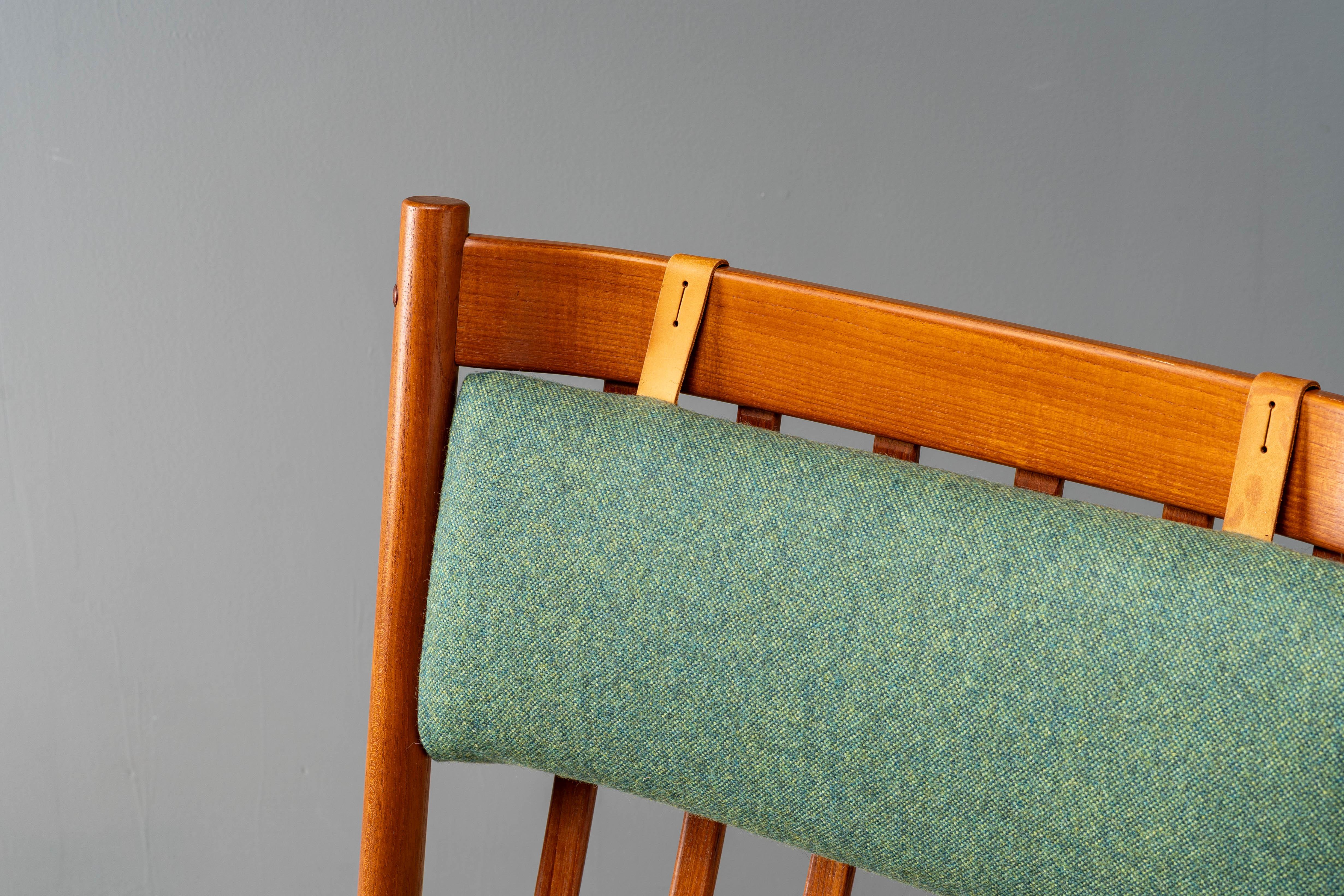 Late 20th Century Hans Wegner Teak Rocking Chair