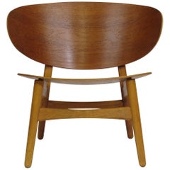 Hans Wegner Teak Shell Chair FH