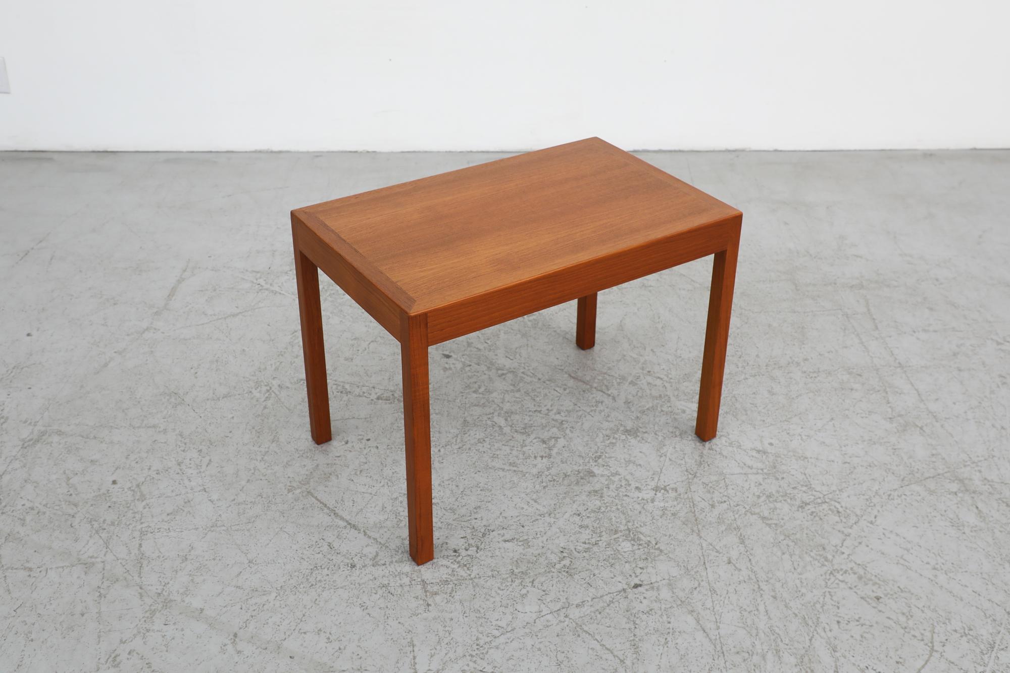 Hans Wegner Teak Side Table for Andreas Tuck, 1960's For Sale 9