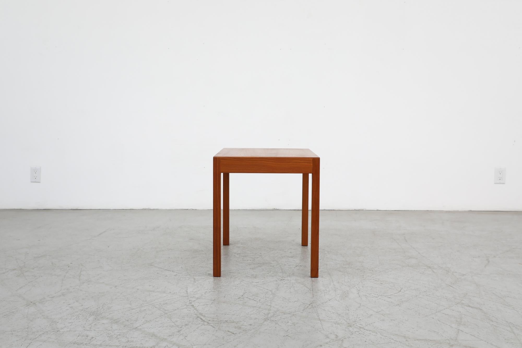 Danish Hans Wegner Teak Side Table for Andreas Tuck, 1960's For Sale