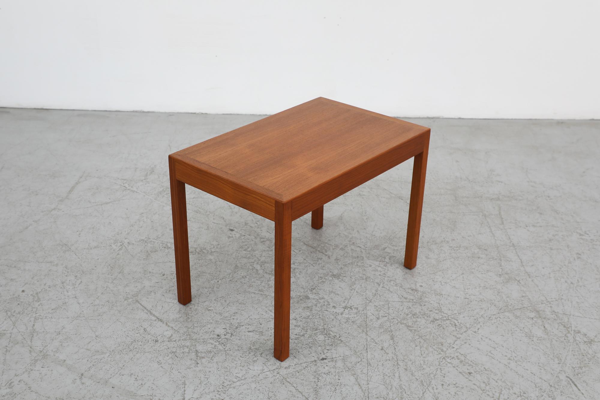 Mid-20th Century Hans Wegner Teak Side Table for Andreas Tuck, 1960's For Sale