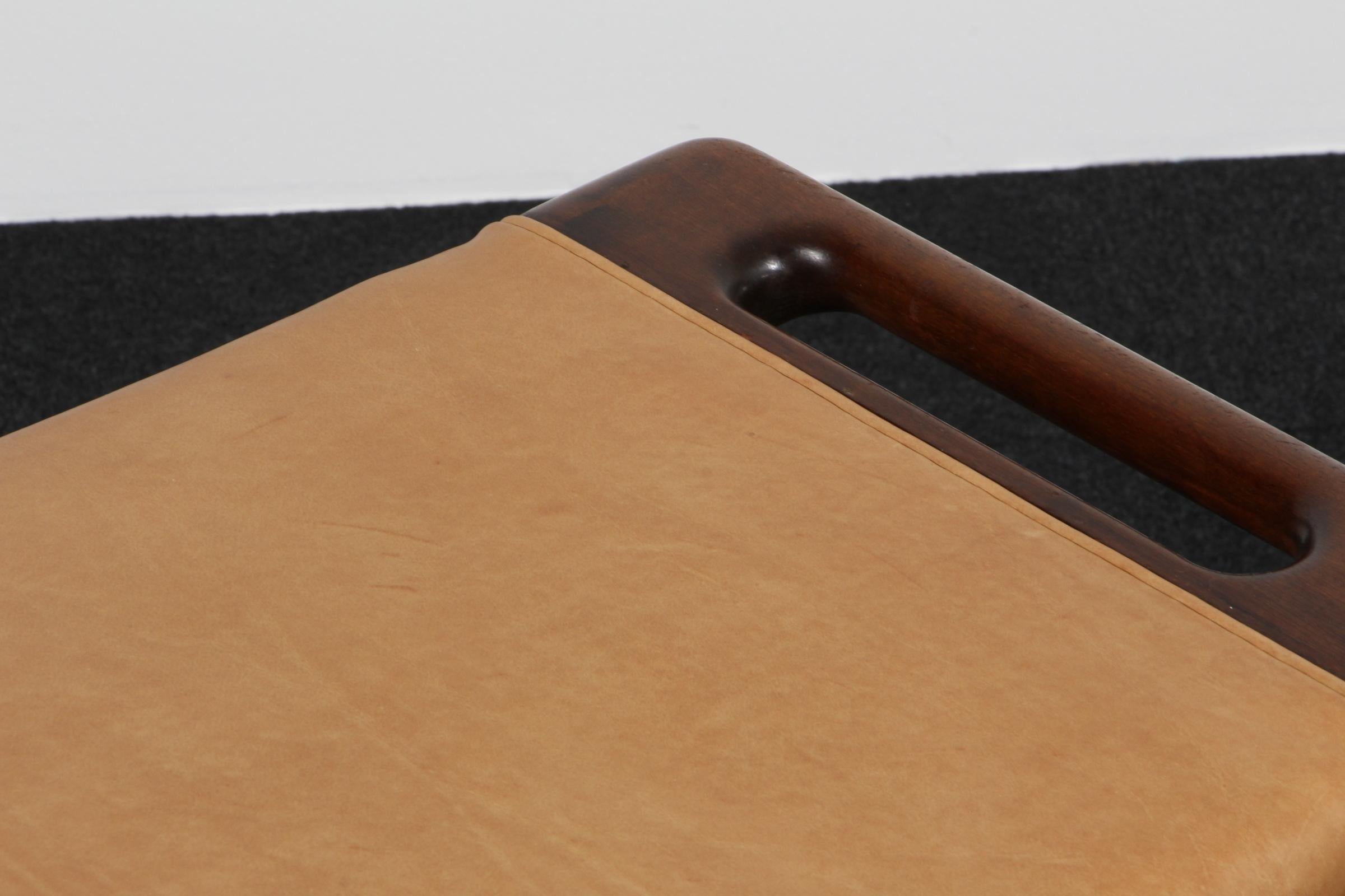 Danois Hans Wegner, Teak stained Piano Stool, model AP-30, made by A P Stolen, 1950s en vente