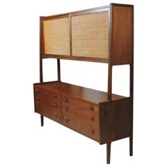 Hans Wegner Teak Two-Tier Credenza Sideboard for Ry Mobler
