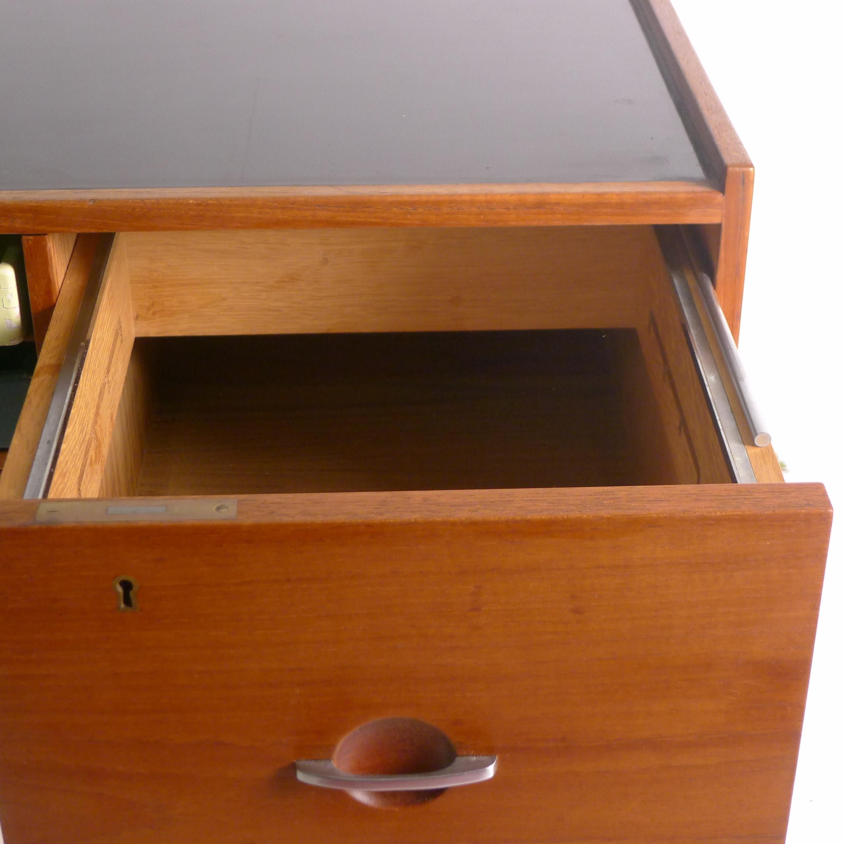 Danish Hans Wegner, Telephone Table, Made by Johannes Hansen, 1950s For Sale