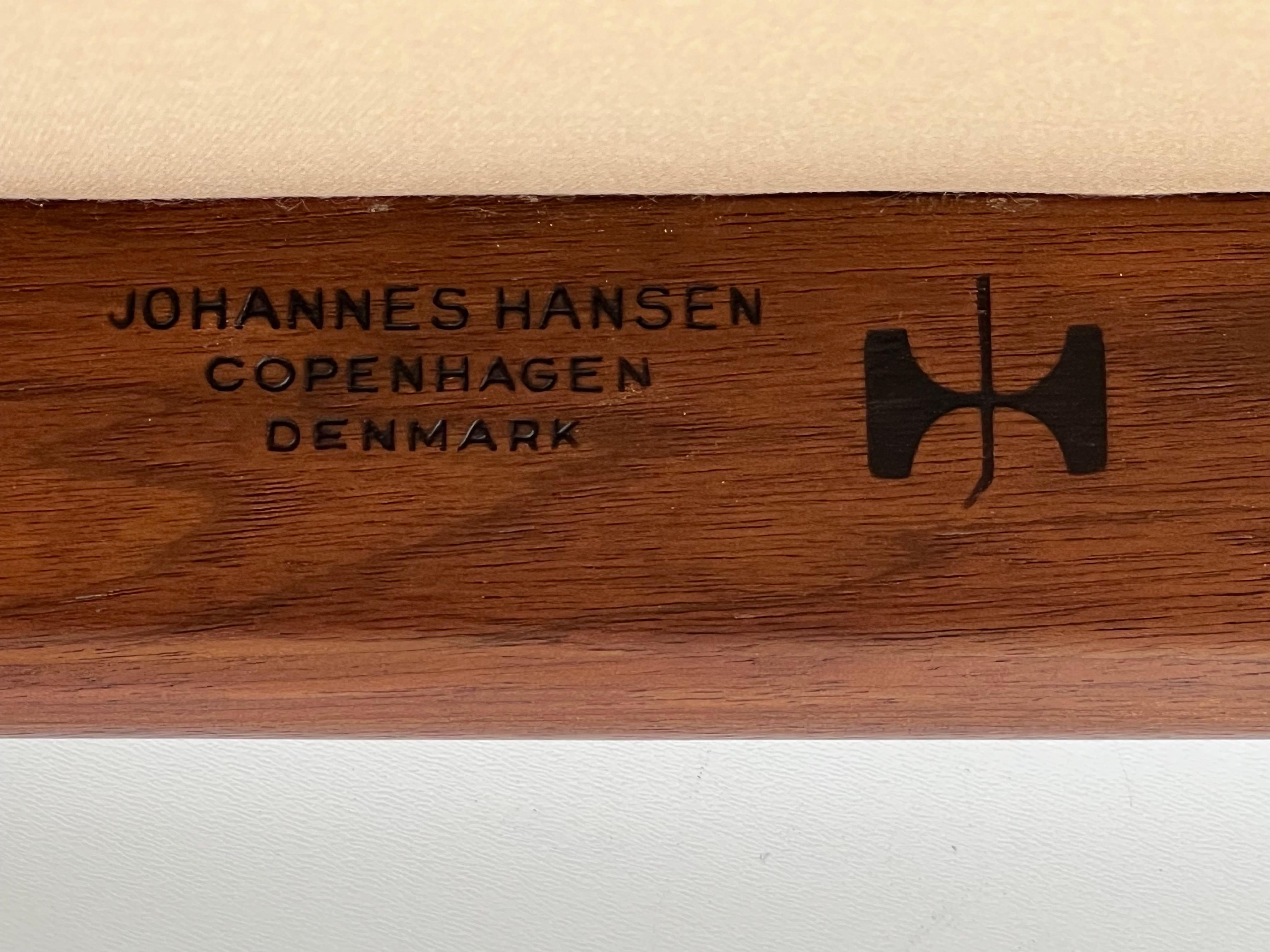 Hans Wegner The Chair Walnut Model JH503  by Johannes Hansen  2 Available For Sale 7