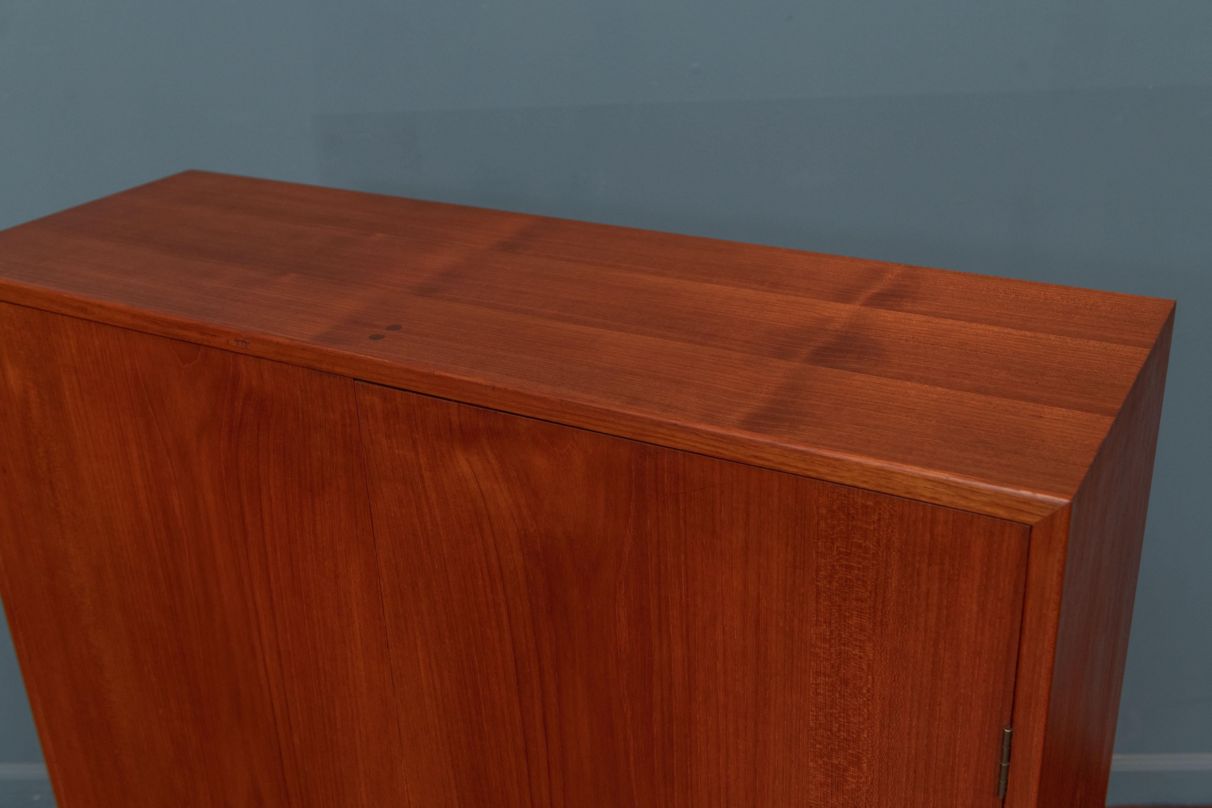 Brass Hans Wegner Two Door Cabinet for RY Mobler