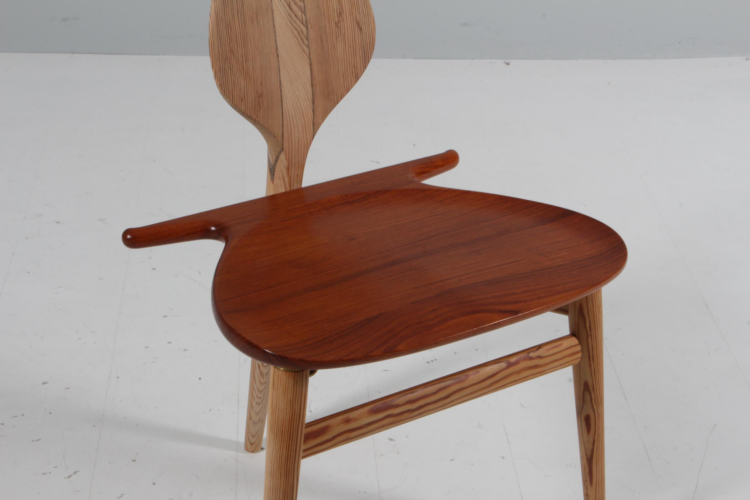 Danish Hans Wegner Valet Chair by PP Møbler, Denmark, Pine and teak For Sale