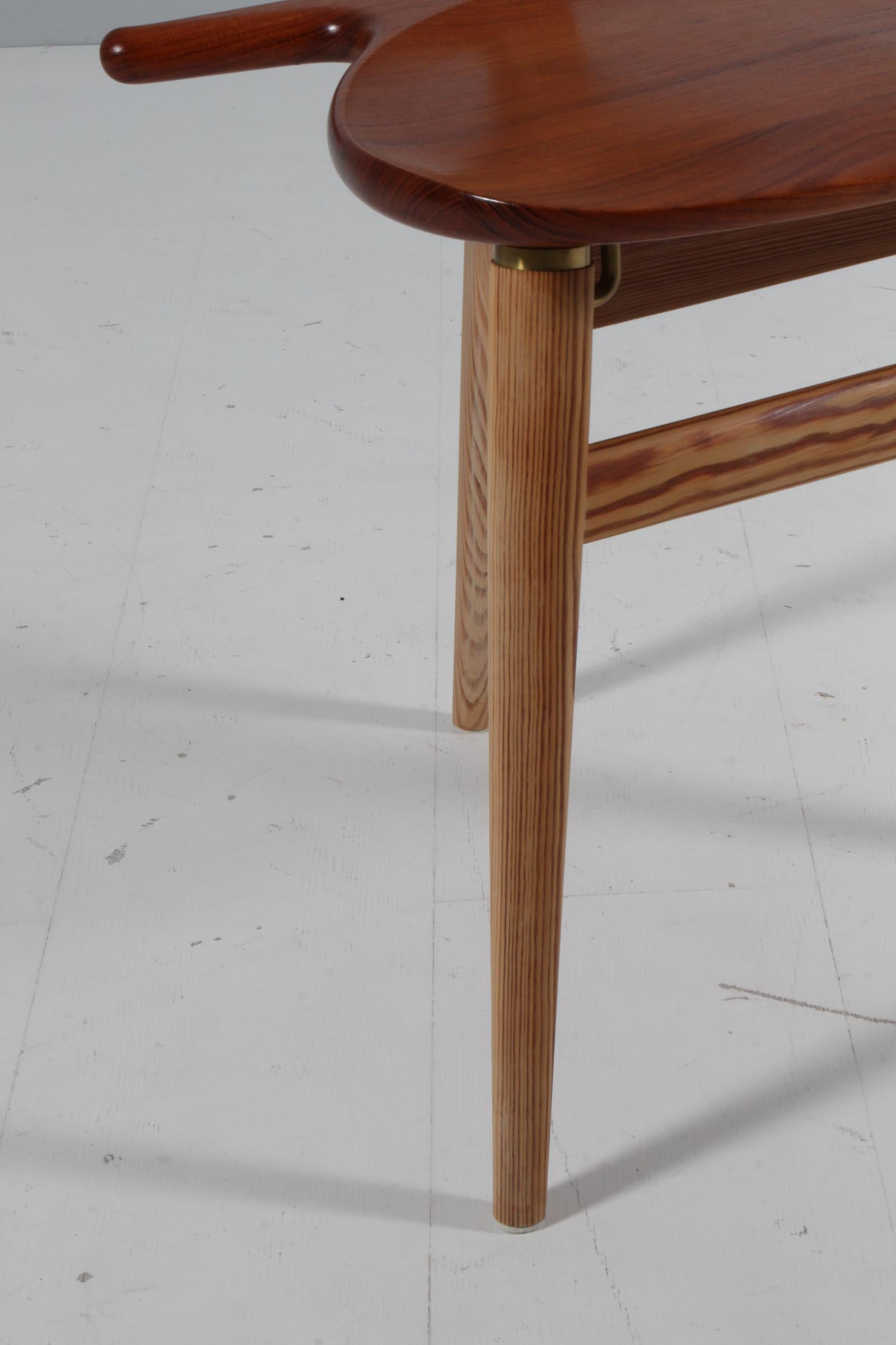 Contemporary Hans Wegner Valet Chair by PP Møbler, Denmark, Pine and teak For Sale