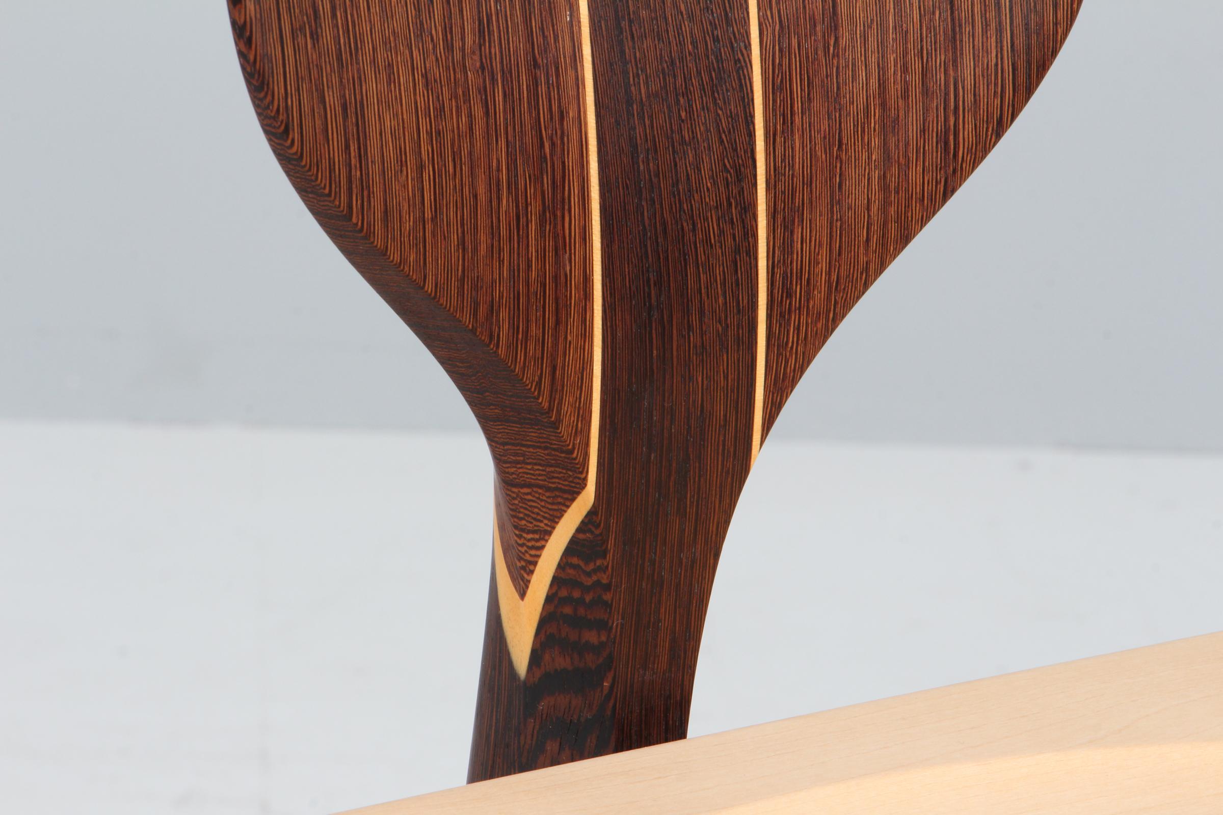 Hans Wegner Valet Chair von PP Møbler, Dänemark, Wenge und Esche (Asche) im Angebot