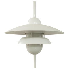 Hans Wegner white Wall Lamp, 1960s