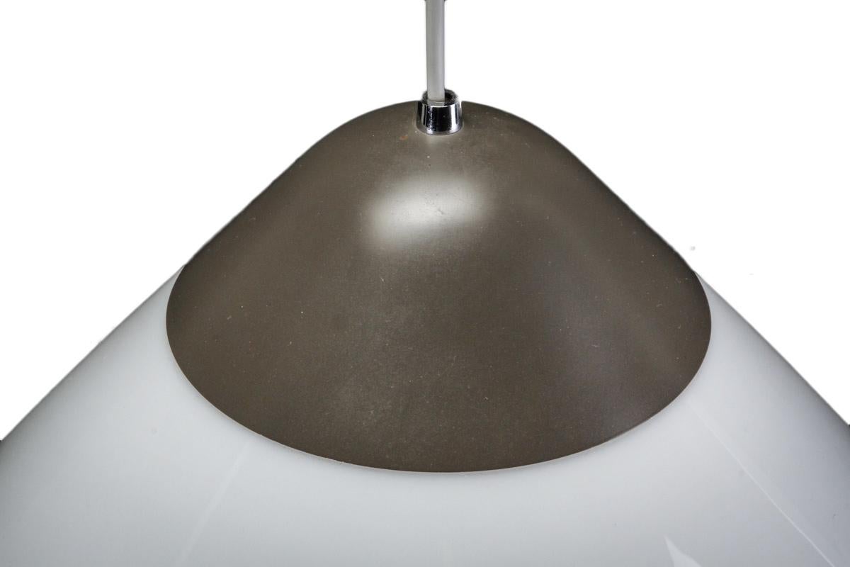 Scandinave moderne Hans Wegner Pendentif Opala blanc pour Louis Poulsen, Danemark en vente