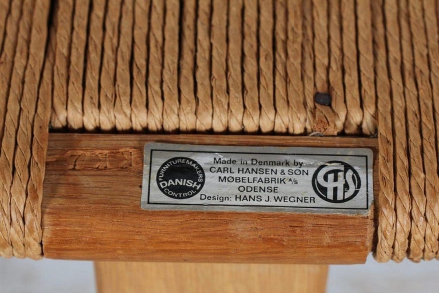 XX secolo Hans Wegner, Wishbone CH 24 pour Carl Hansen, 1950 in vendita