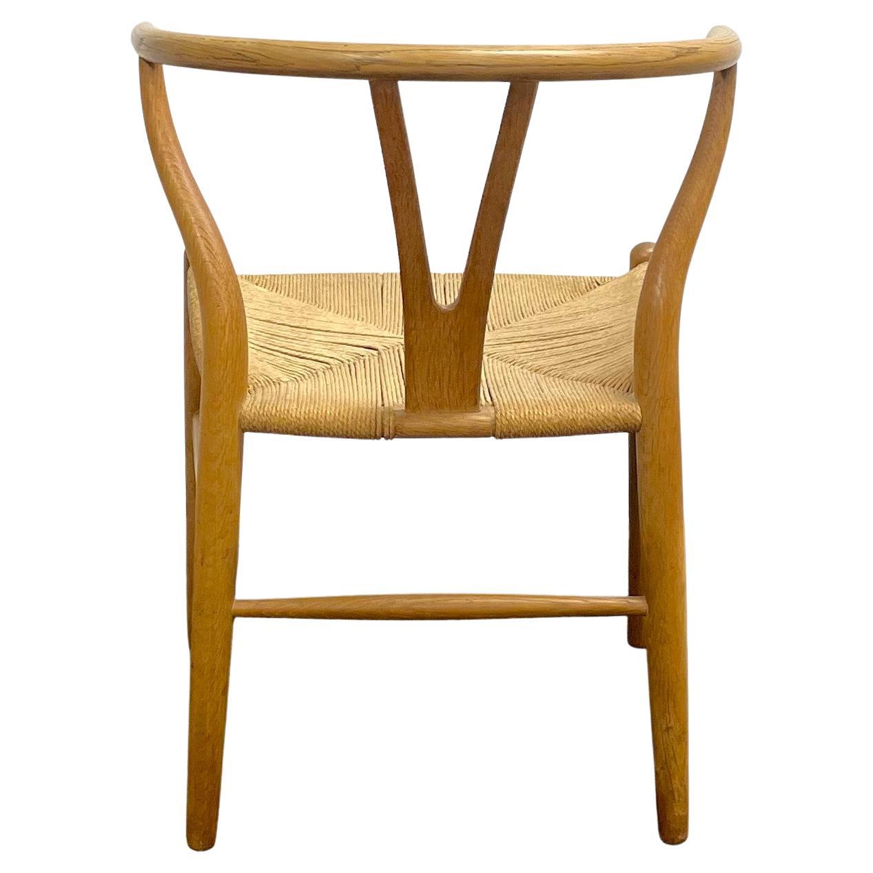 Scandinavo moderno Hans Wegner Wishbone CH24 per Carl Hansen, 1950 in vendita