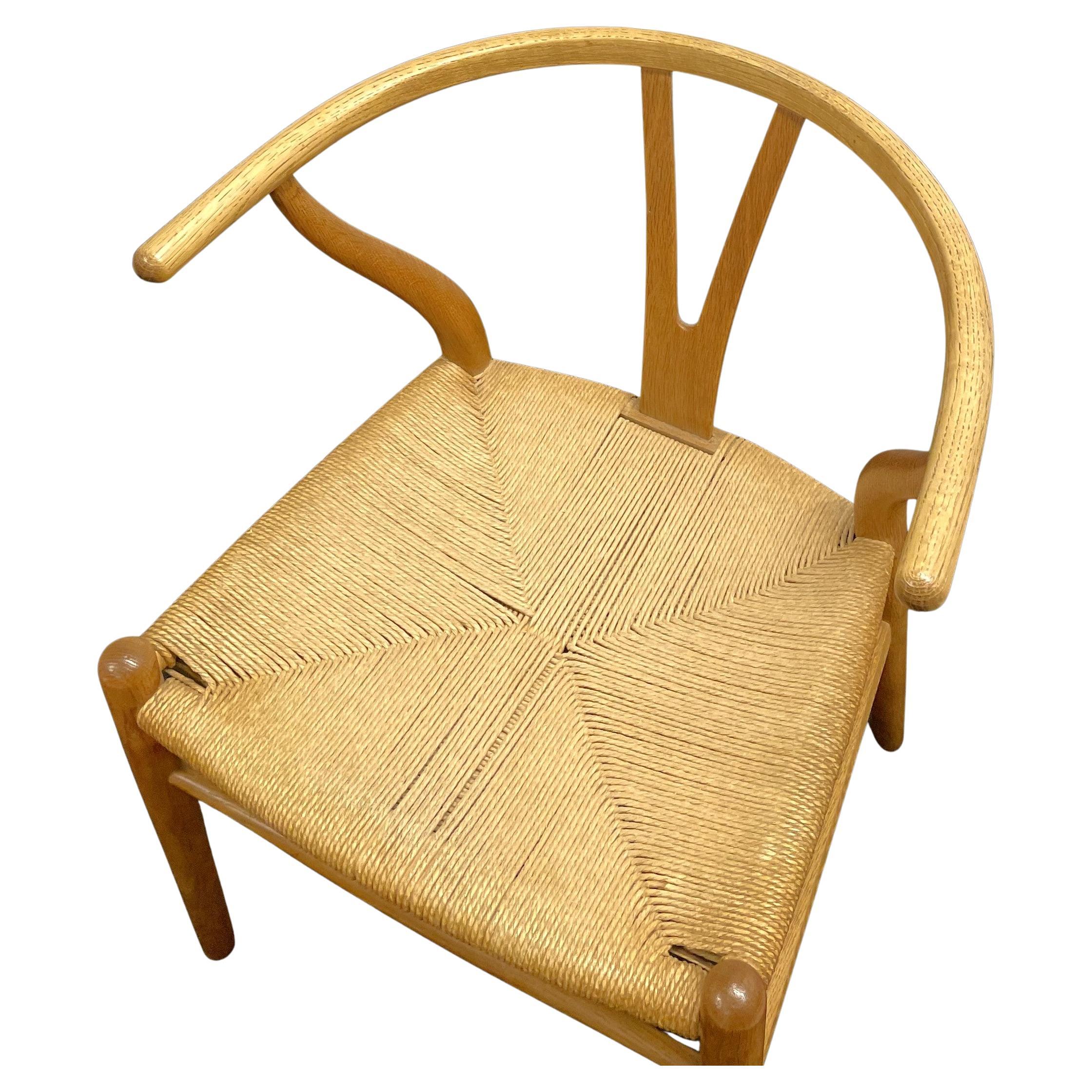 Falegnameria Hans Wegner Wishbone CH24 per Carl Hansen, 1950 in vendita