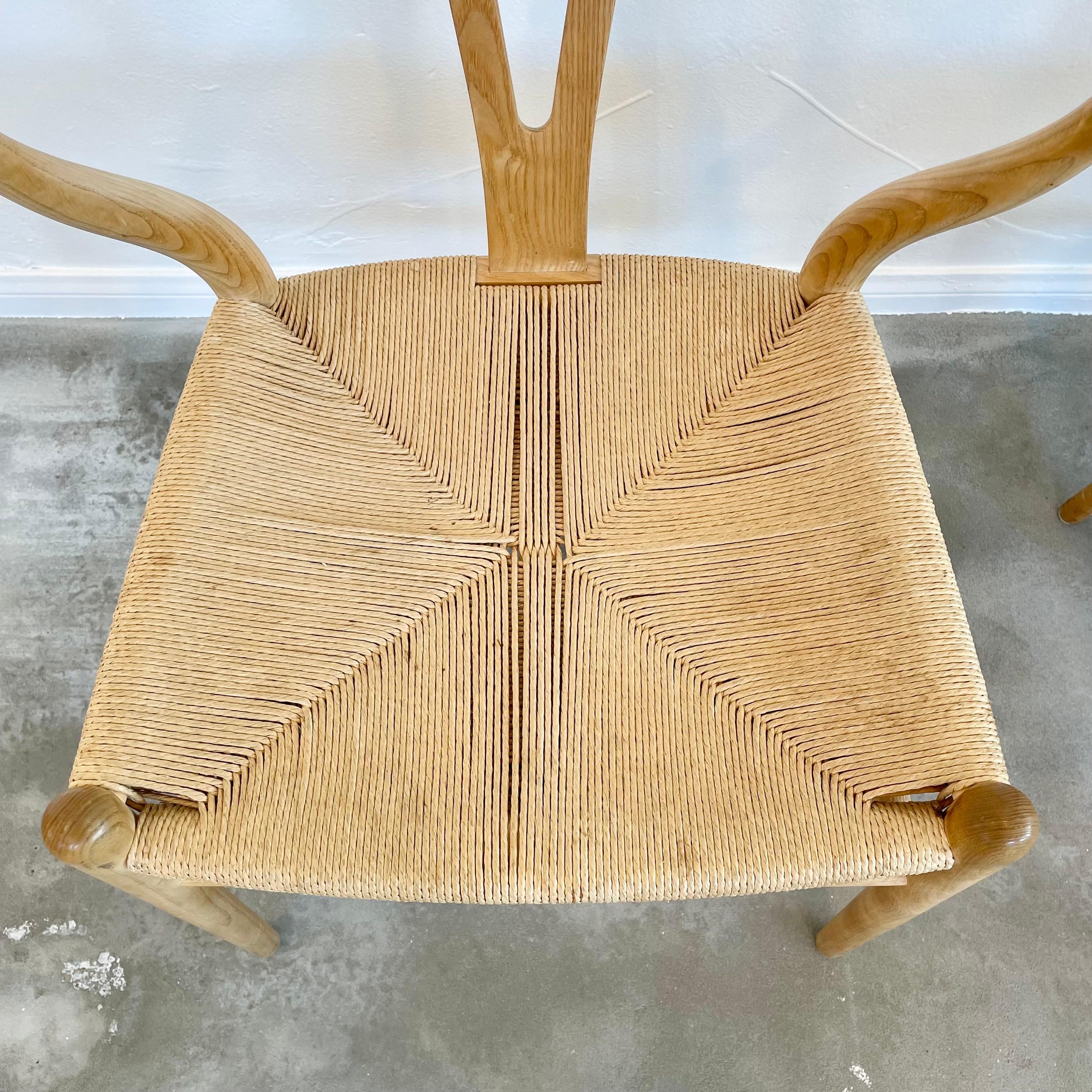 Hans Wegner Wishbone chairs by Carl Hansen & Søn 10