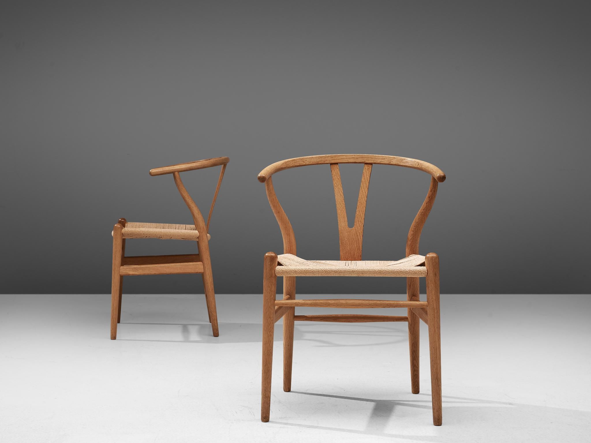 Mid-Century Modern Hans Wegner Wishbone Chairs