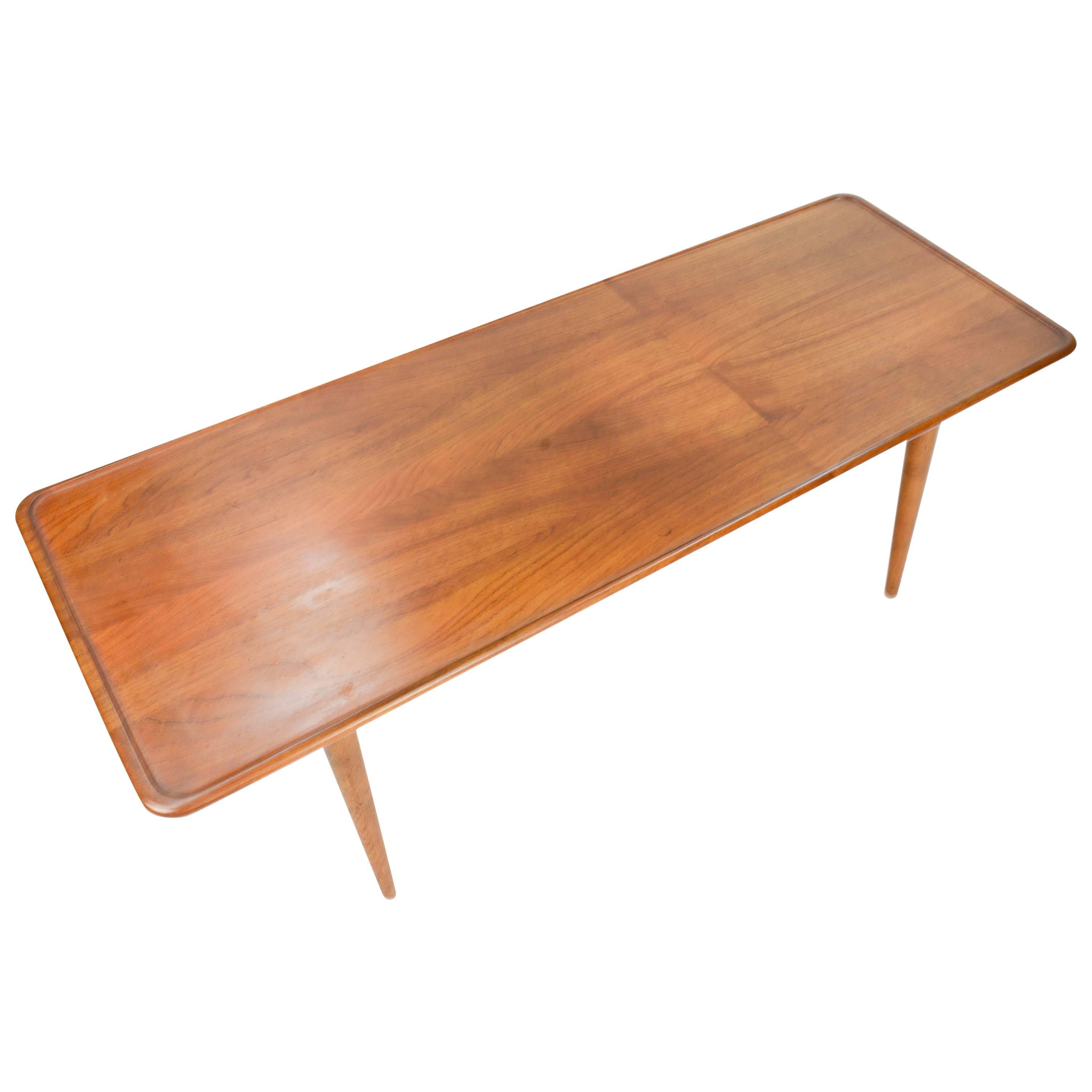 Hans Wegner's Curved Edge Coffee Table for Andreas Tuck of Denmark For Sale