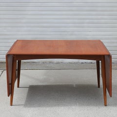 Hans Wegner's Rare Compact Dining Table for Andreas Tuck