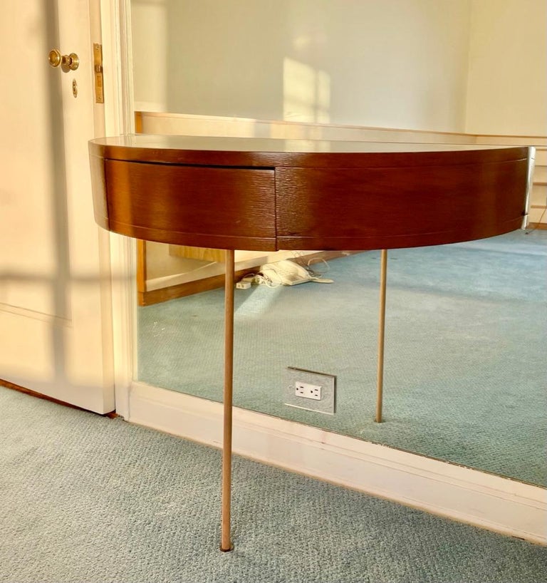 Hans Weiss Floating Demi-Lune Console For Sale 4
