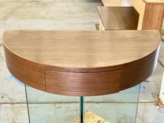 Hans Weiss Floating Demi-Lune Console