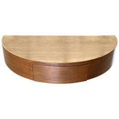 Hans Weiss Floating Demi-Lune Console