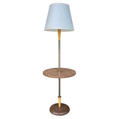 Hans Weiss Floor Lamp with Floating Table