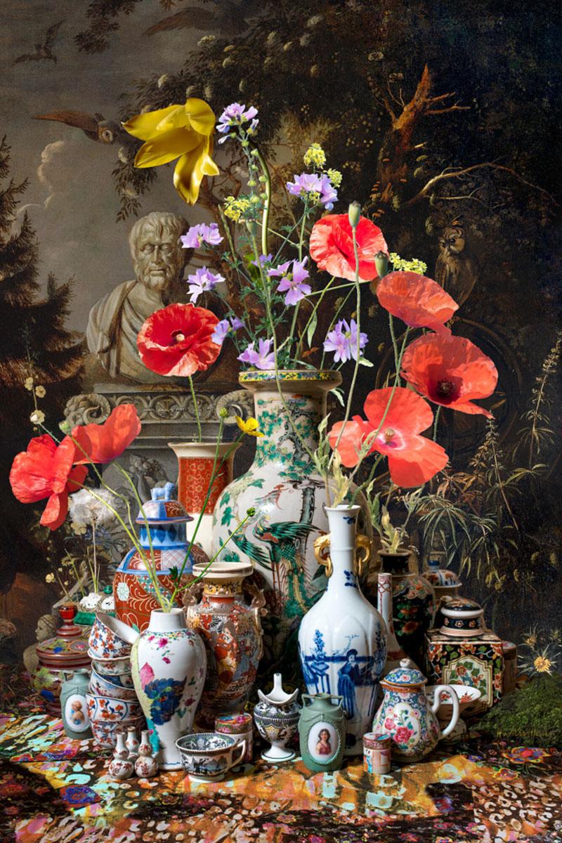 Color Photograph de Hans Withoos - Corona de oro