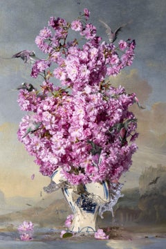 Schwere Kirschblüte von Hans Withoos