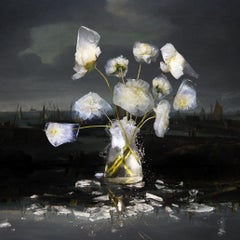 fleurs de glace de Hans Withoos