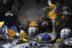 STILL LIFE IN DELFTWARE by Hans Withoos