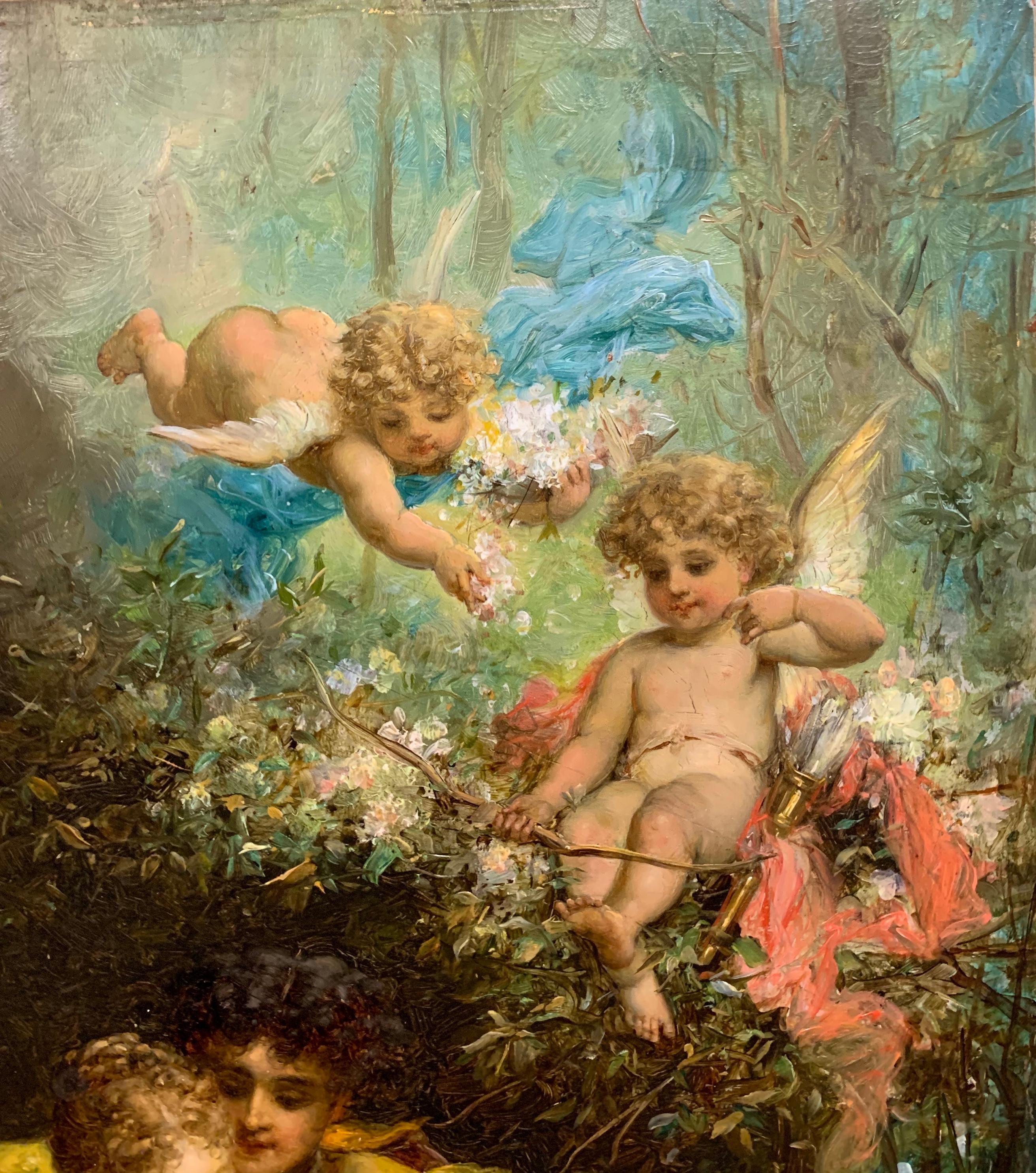 renaissance cherub painting