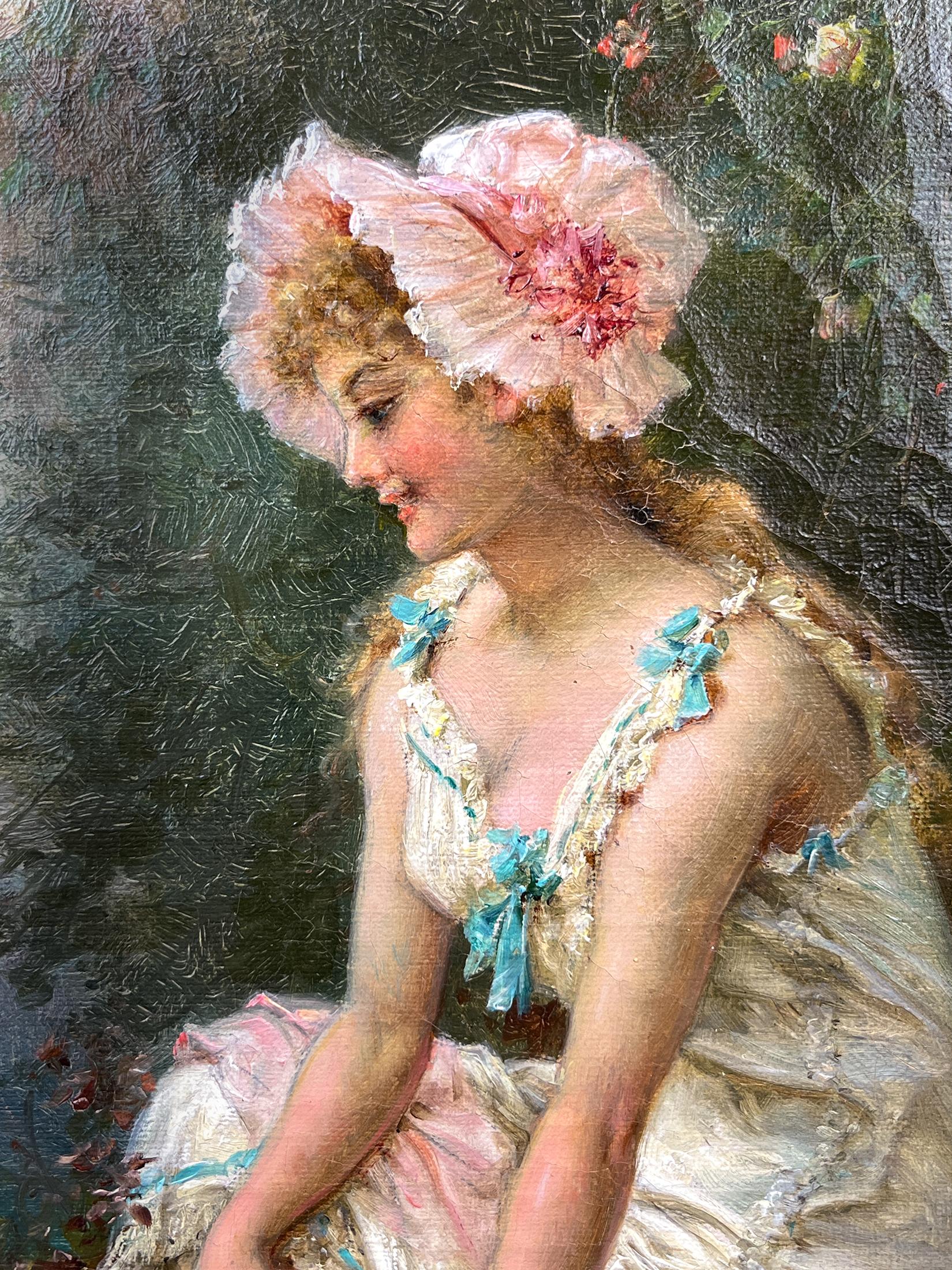 Hans Zatzka   dal bordo del fiume An  Pittura a olio 4