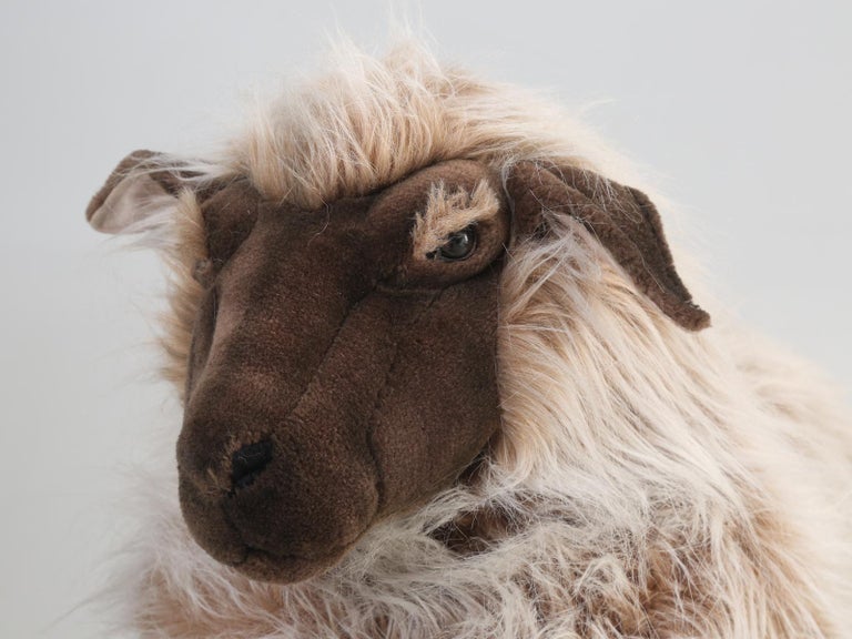 Hansa Huge Mechanical Stuffed Sheep, 1stdibs New York at 1stDibs