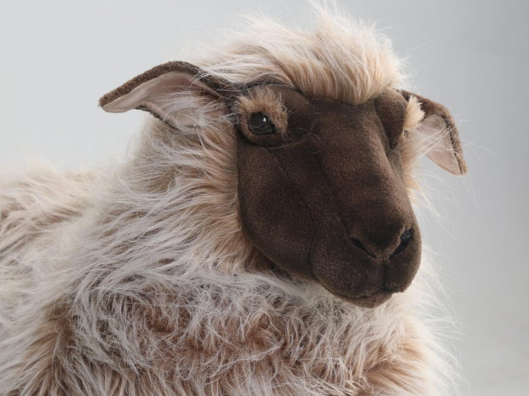 Hansa Huge Mechanical Stuffed Sheep, 1stdibs New York at 1stDibs