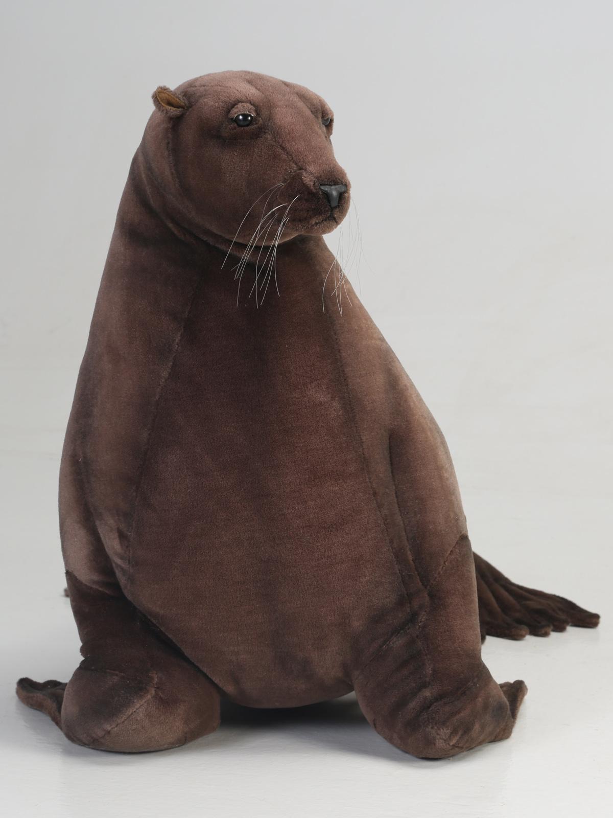 Hansa Stuffed Mechanical Seal Stuffed Animal 5
