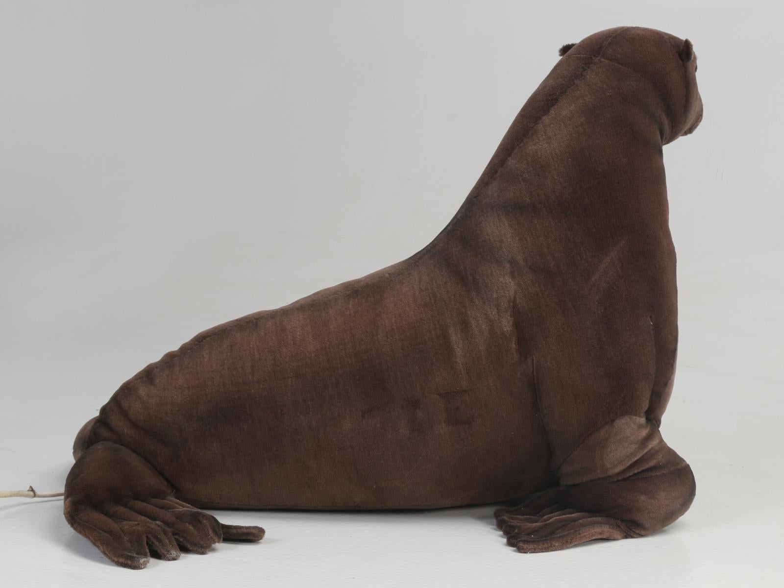 Hansa Stuffed Mechanical Seal Stuffed Animal 7