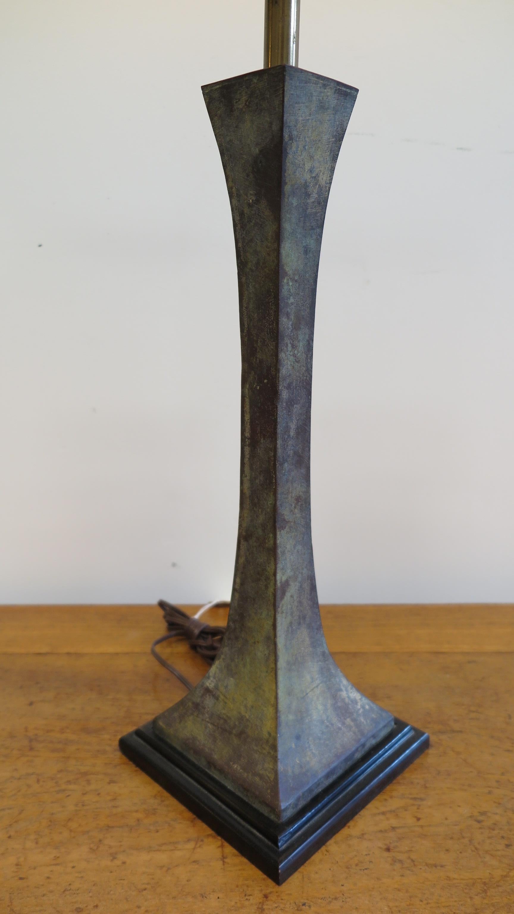 Hansen Bronze Table Lamp In Excellent Condition In New York, NY