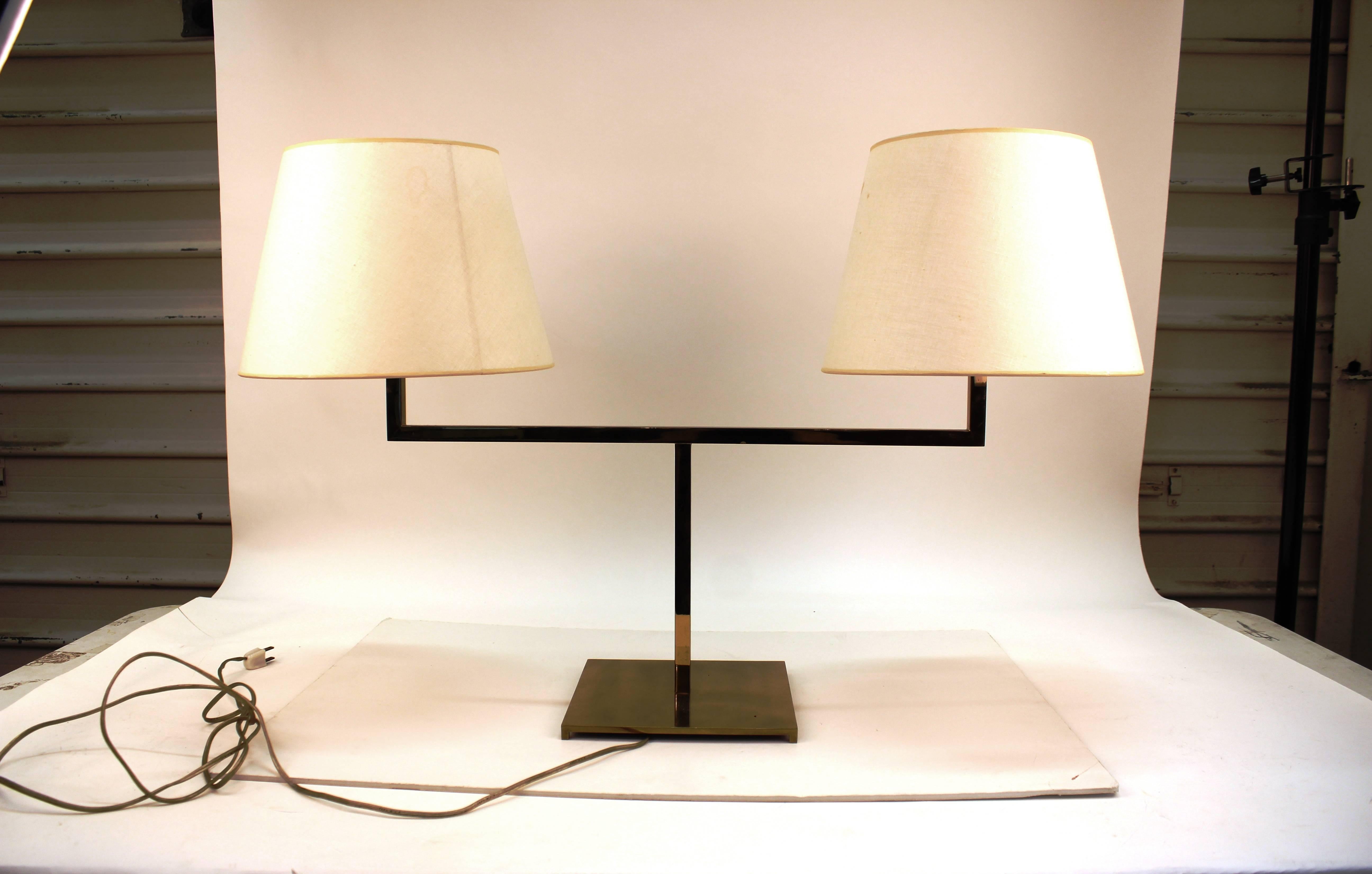 American Hansen Double Desk Lamp