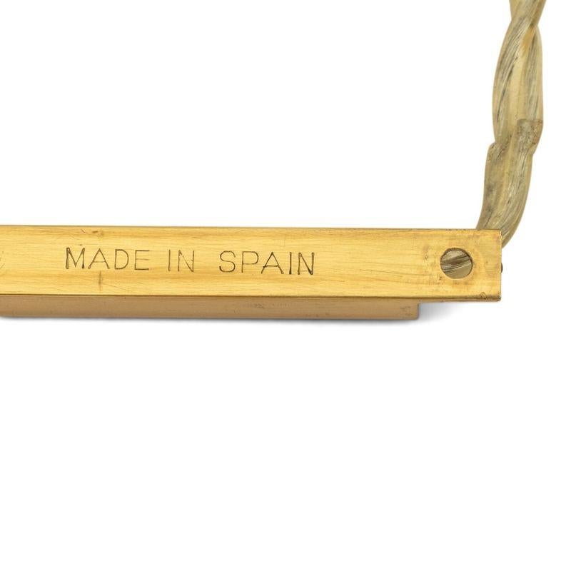 20ième siècle Hansen for Metalarte Appliques à bras articulé en laiton, Pr en vente