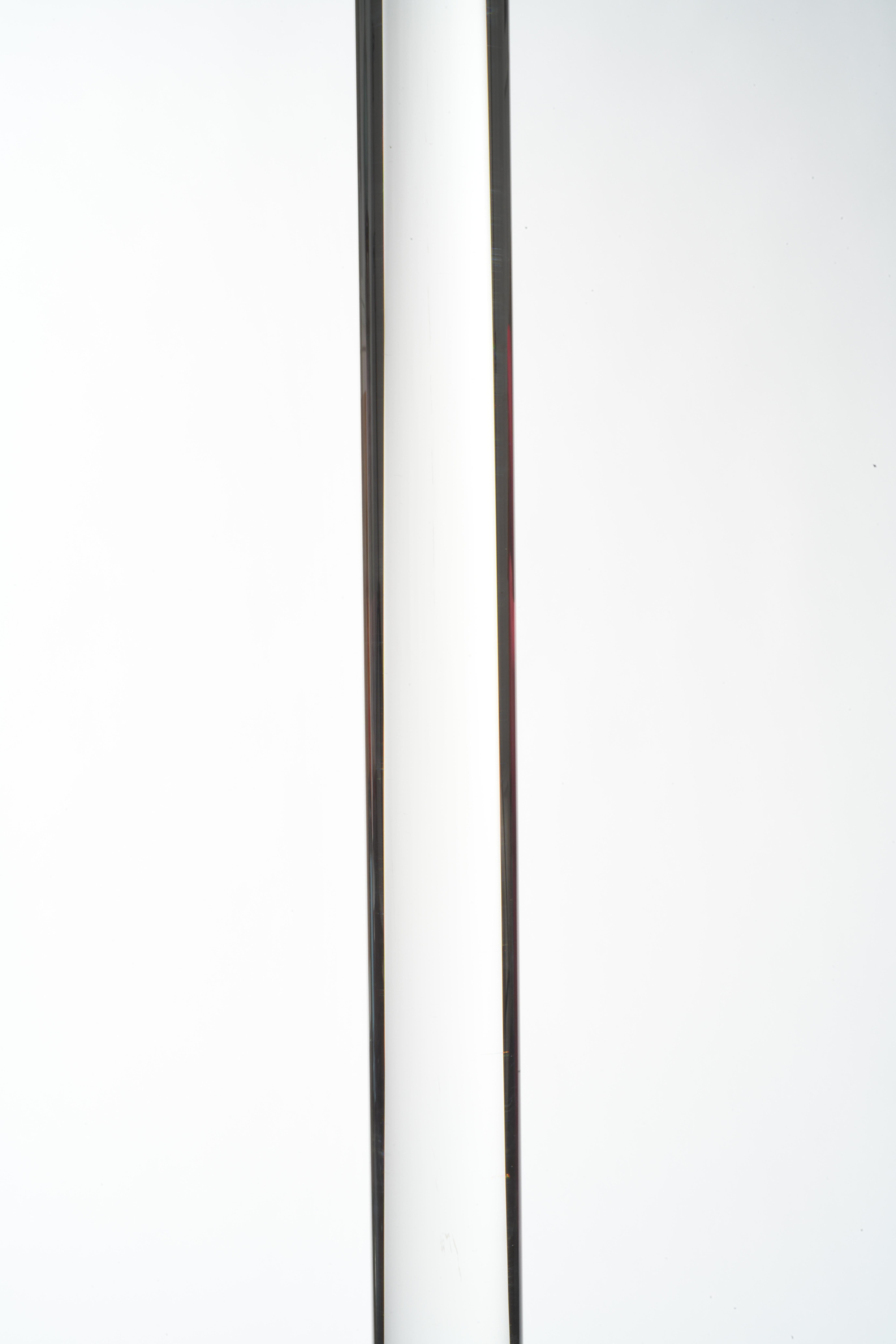 Hansen Glass and Brass Floor Lamp 2
