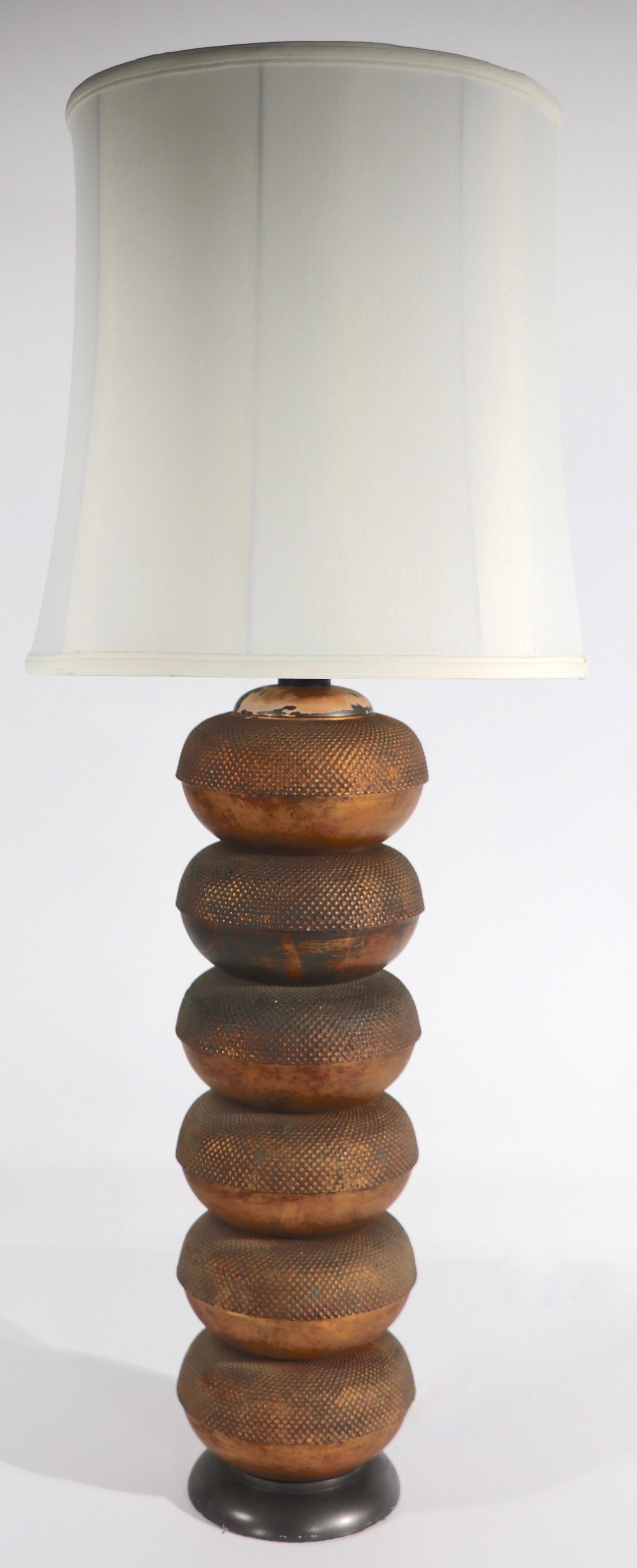 20th Century Hansen Lamp in the Chinese Style Att. to Damien Gaffard For Sale