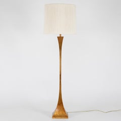 Hansen Sculptural Bronze Floor Lamp, 1960s 'Signed'