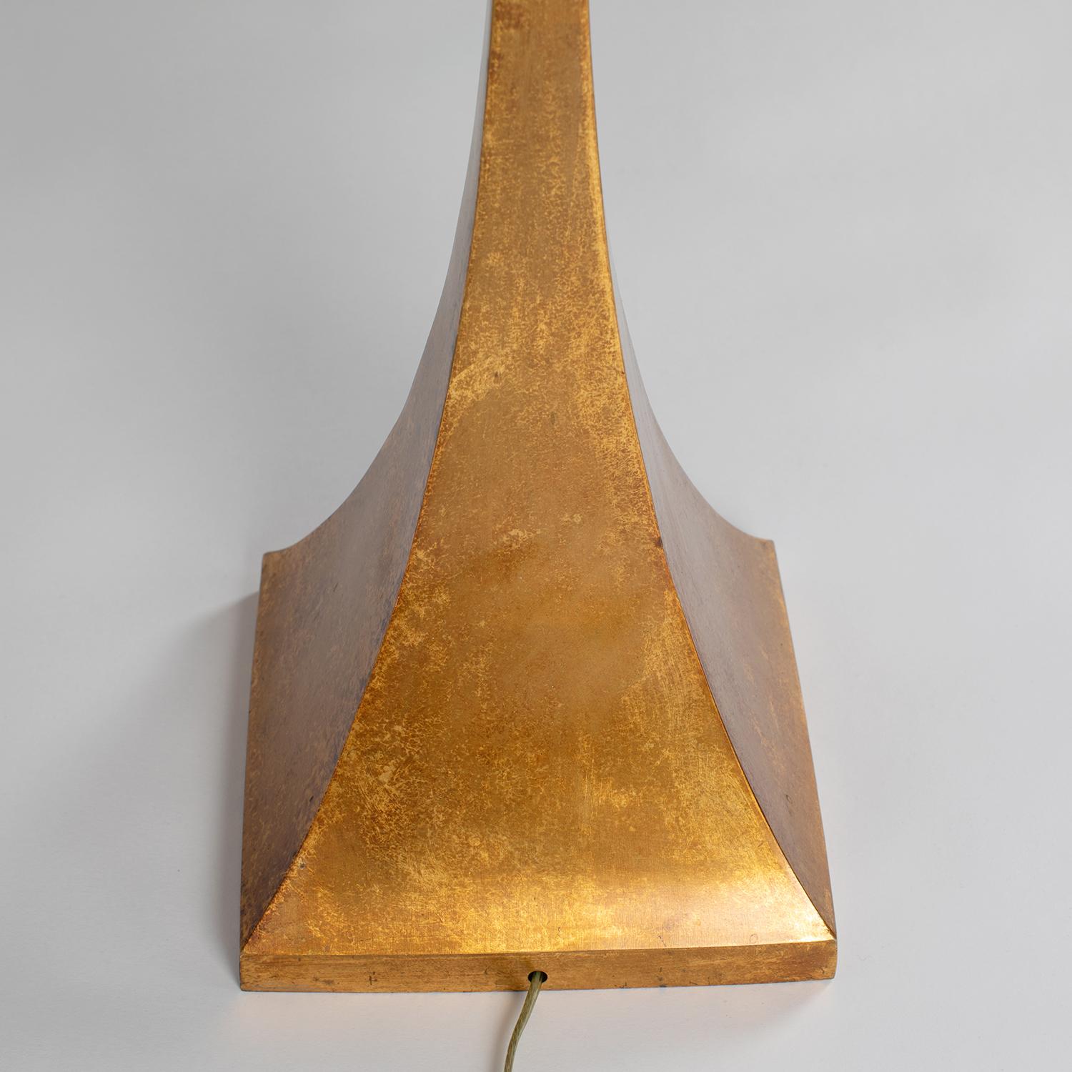 Hansen Sculptural Bronze Floor Lamp, 1960s 'Signed' In Excellent Condition In New York, NY